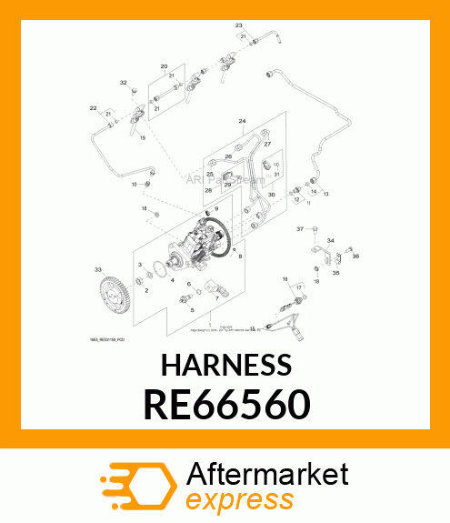 WIRING HARNESS RE66560