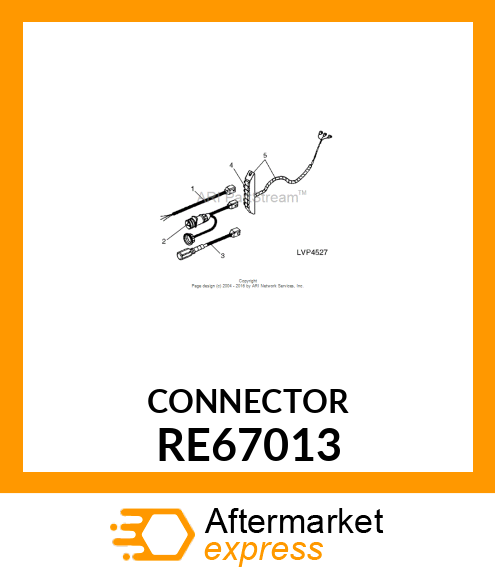 Standard Connector with 3 RE67013