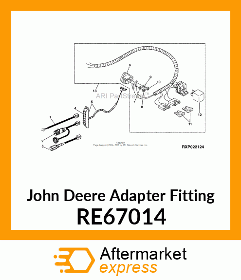 ADAPTER, CIGAR LIGHTER RE67014