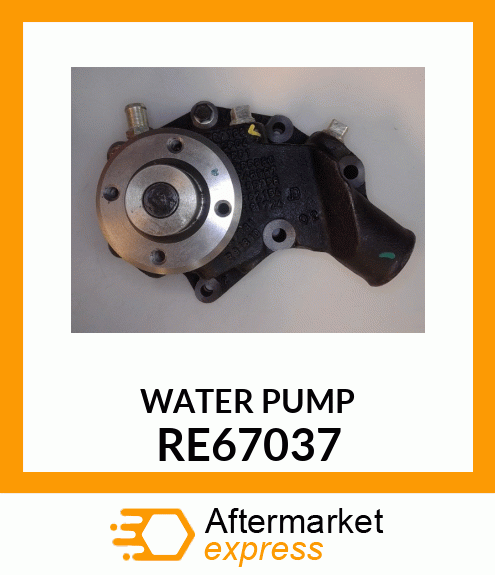 WATER PUMP RE67037