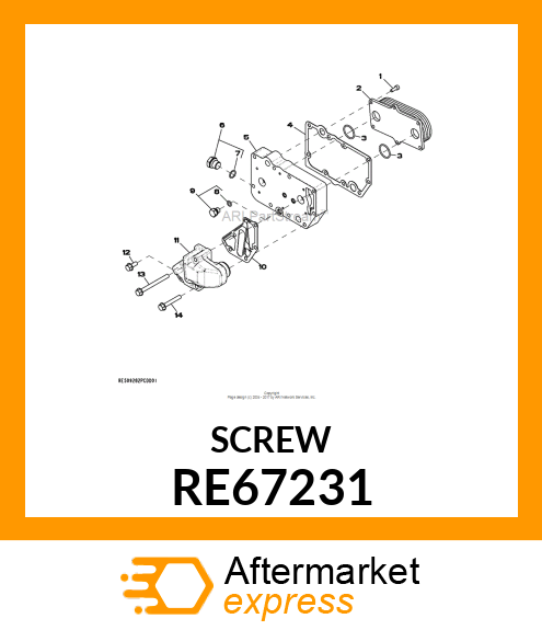 SCREW RE67231