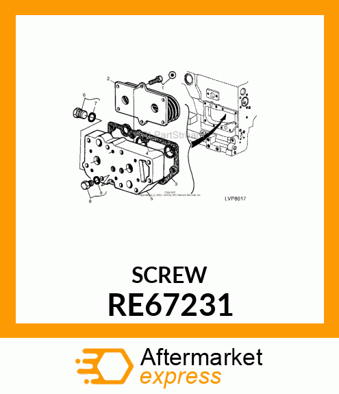 SCREW RE67231