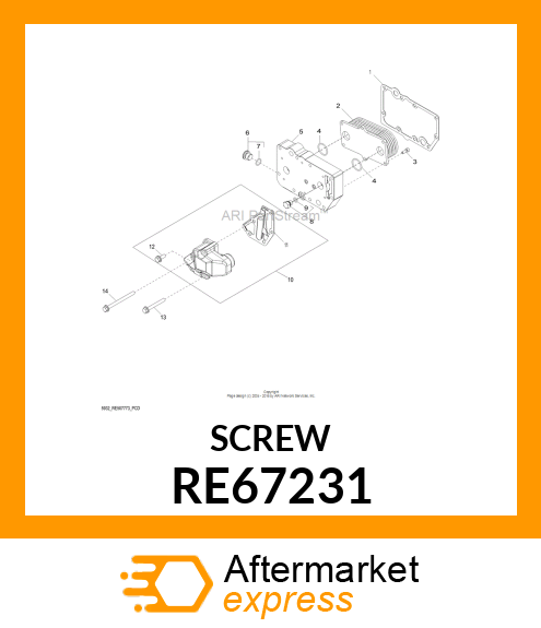 SCREW RE67231