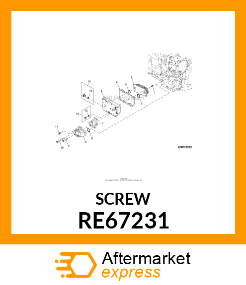 SCREW RE67231