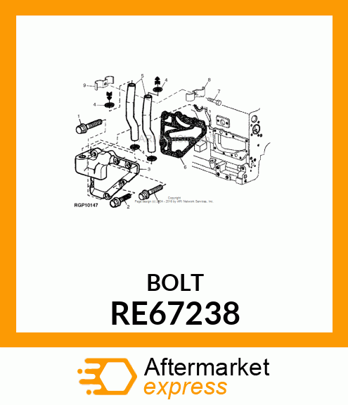 SCREW, SPECIAL CAP, W/PREAPPLIED RE67238