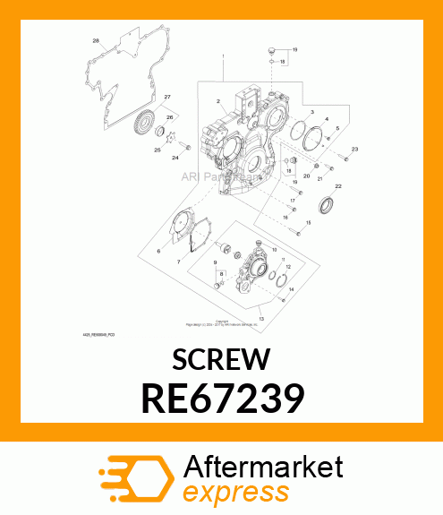 SCREW RE67239