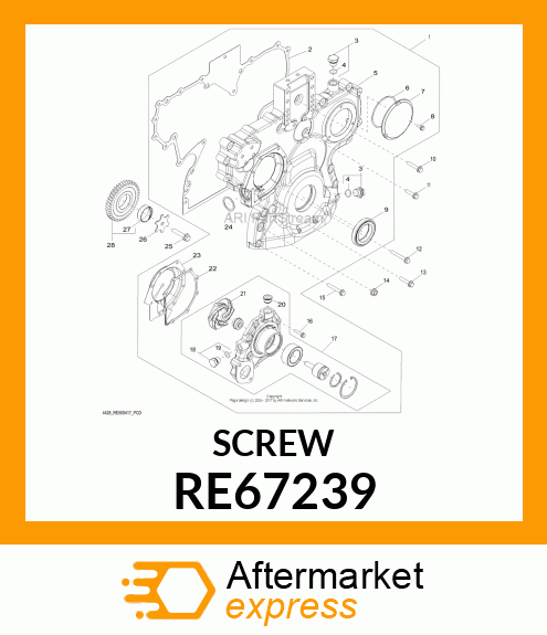 SCREW RE67239