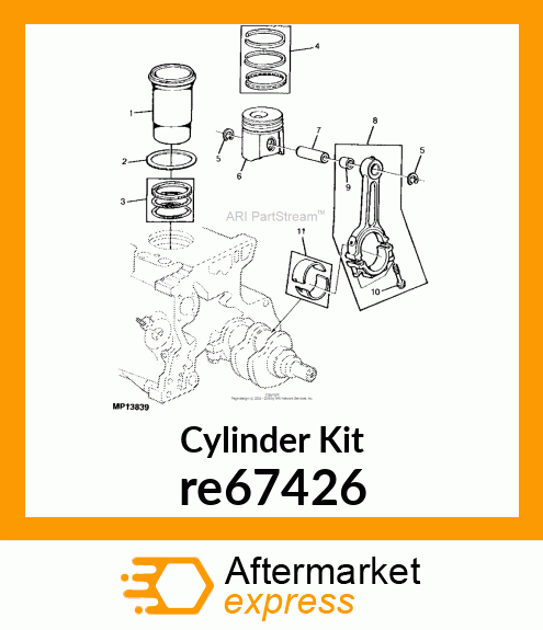 Liner Kit re67426