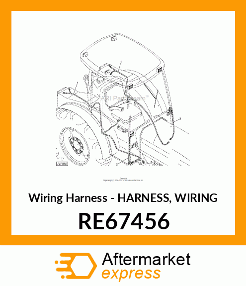 Wiring Harness RE67456