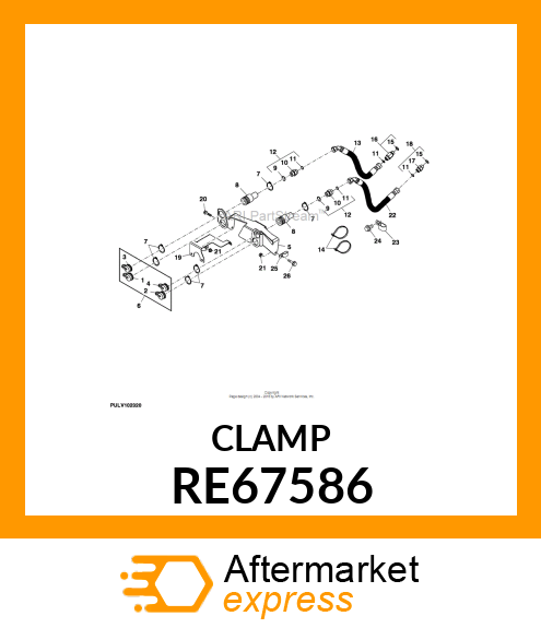 CLAMP RE67586