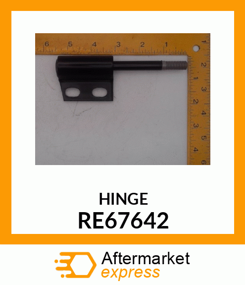 HINGE, CAB DOOR, ASSEMBLY RE67642