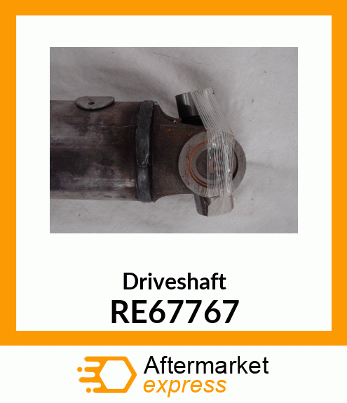 UNIVERSAL JOINT WITH SHAFT, AND YOK RE67767