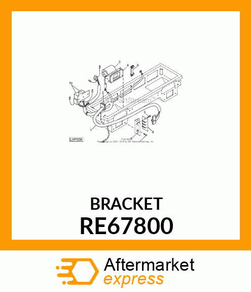 Bracket RE67800