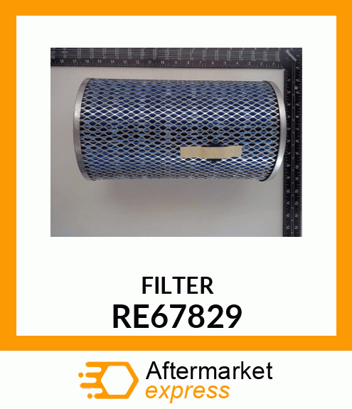 FILTER, HD AIR (SERVICE ONLY) RE67829