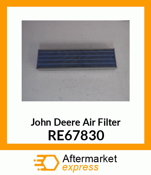 FILTER, HD AIR (SERVICE ONLY) RE67830