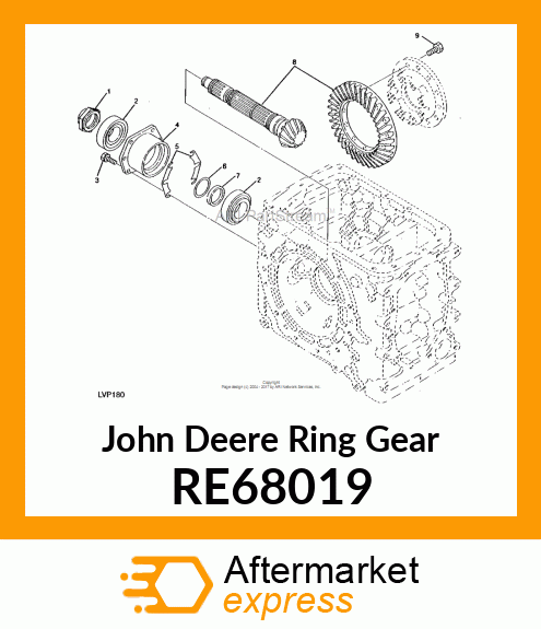 GEAR, RING COMP RE68019