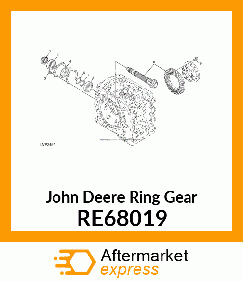 GEAR, RING COMP RE68019