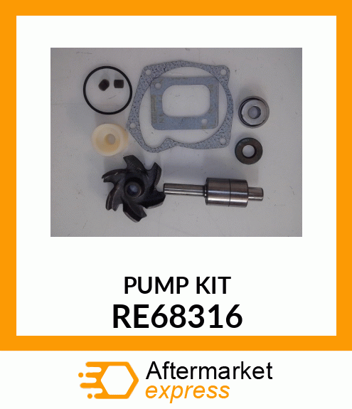 KIT,WATER PUMP OVERHAUL HIGH RE68316