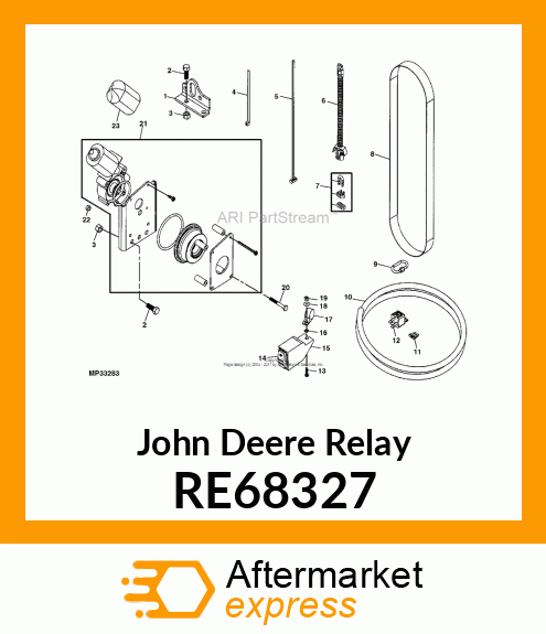 RELAY, MODULE RE68327