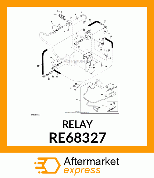 RELAY, MODULE RE68327