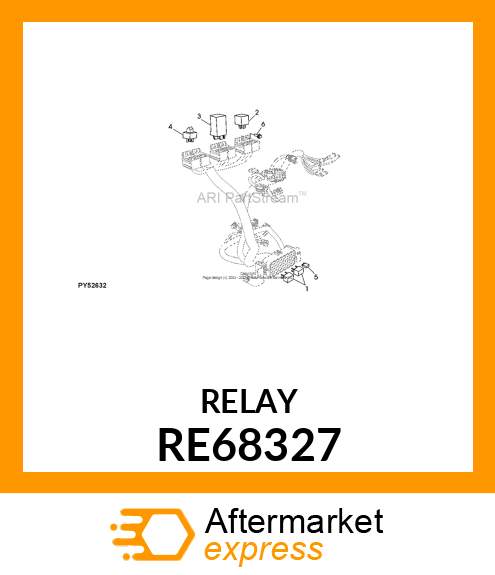 RELAY, MODULE RE68327