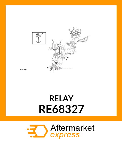 RELAY, MODULE RE68327