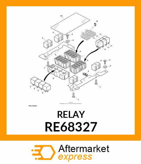 RELAY, MODULE RE68327