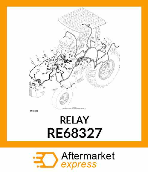 RELAY, MODULE RE68327