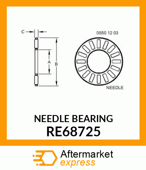 BEARING RE68725