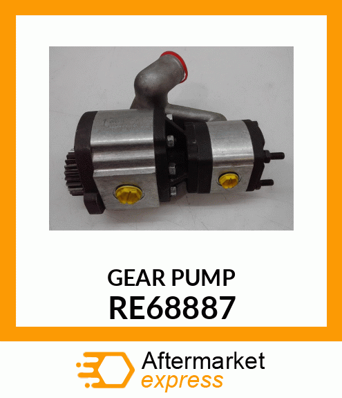 PUMP, HYDRAULIC RE68887