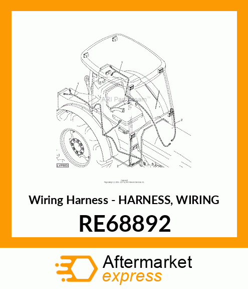 Wiring Harness RE68892