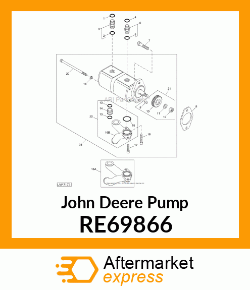 PUMP, ASSEMBLY RE69866