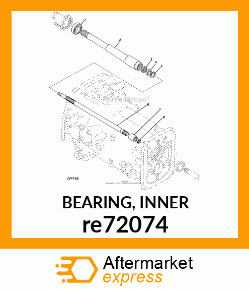 BEARING, INNER re72074