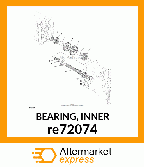 BEARING, INNER re72074