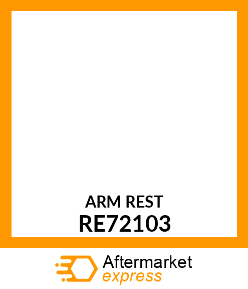 Armrest - ARMREST, W/ THUMB WHEEL RE72103