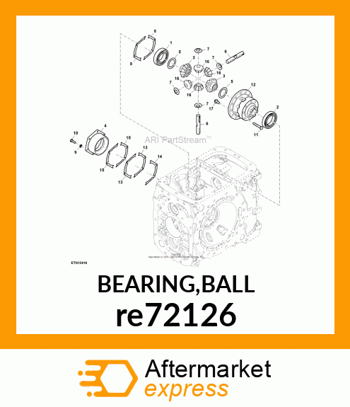 BEARING,BALL re72126