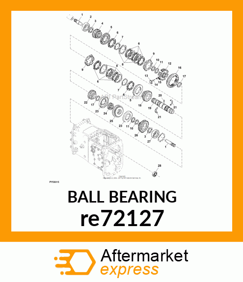 BALL BEARING re72127