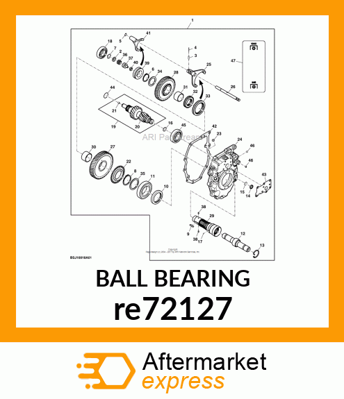 BALL BEARING re72127