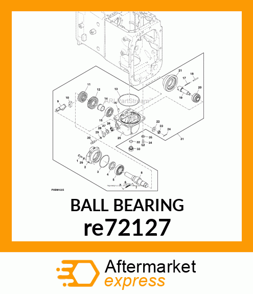 BALL BEARING re72127