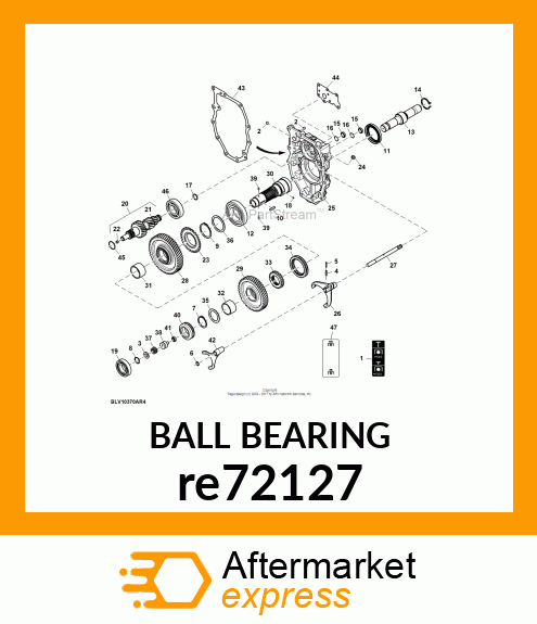 BALL BEARING re72127