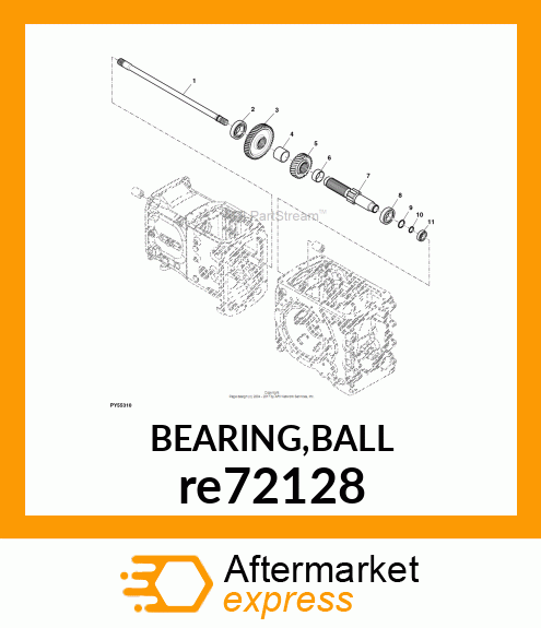 BEARING,BALL re72128