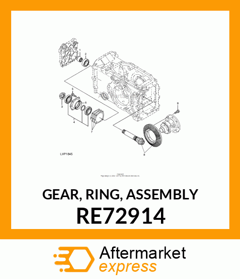 GEAR, RING, ASSEMBLY RE72914