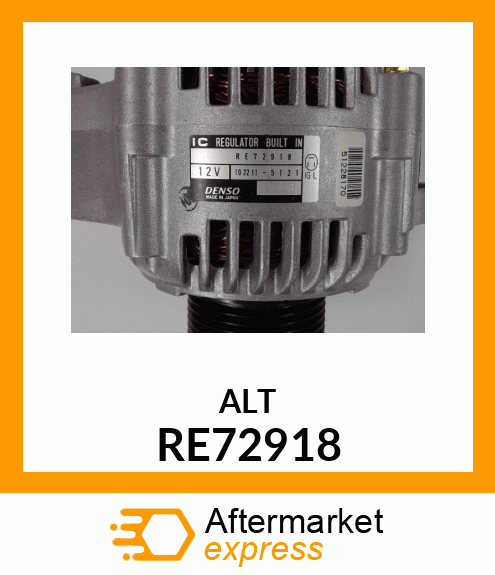 ALTERNATOR RE72918