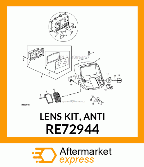 LENS KIT, ANTI RE72944