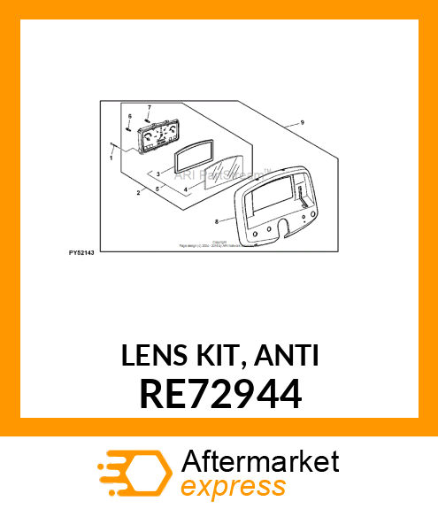 LENS KIT, ANTI RE72944