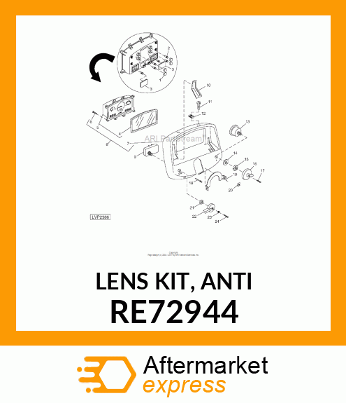 LENS KIT, ANTI RE72944