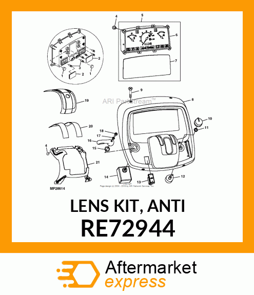 LENS KIT, ANTI RE72944