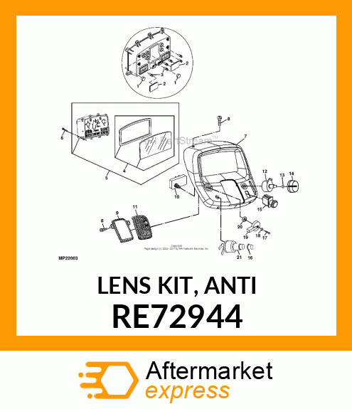 LENS KIT, ANTI RE72944