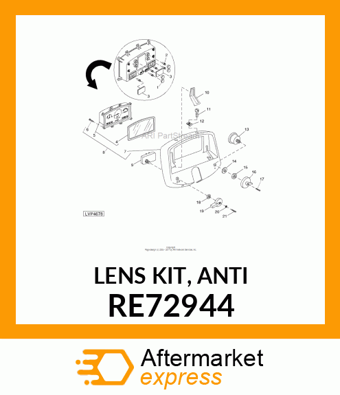 LENS KIT, ANTI RE72944