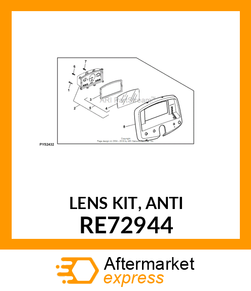 LENS KIT, ANTI RE72944